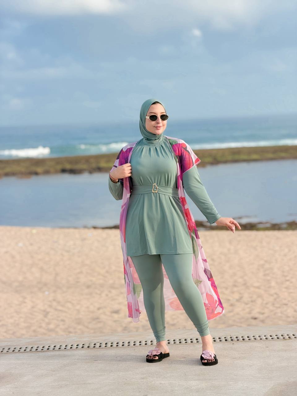 BURKINI VOILE FLORAL