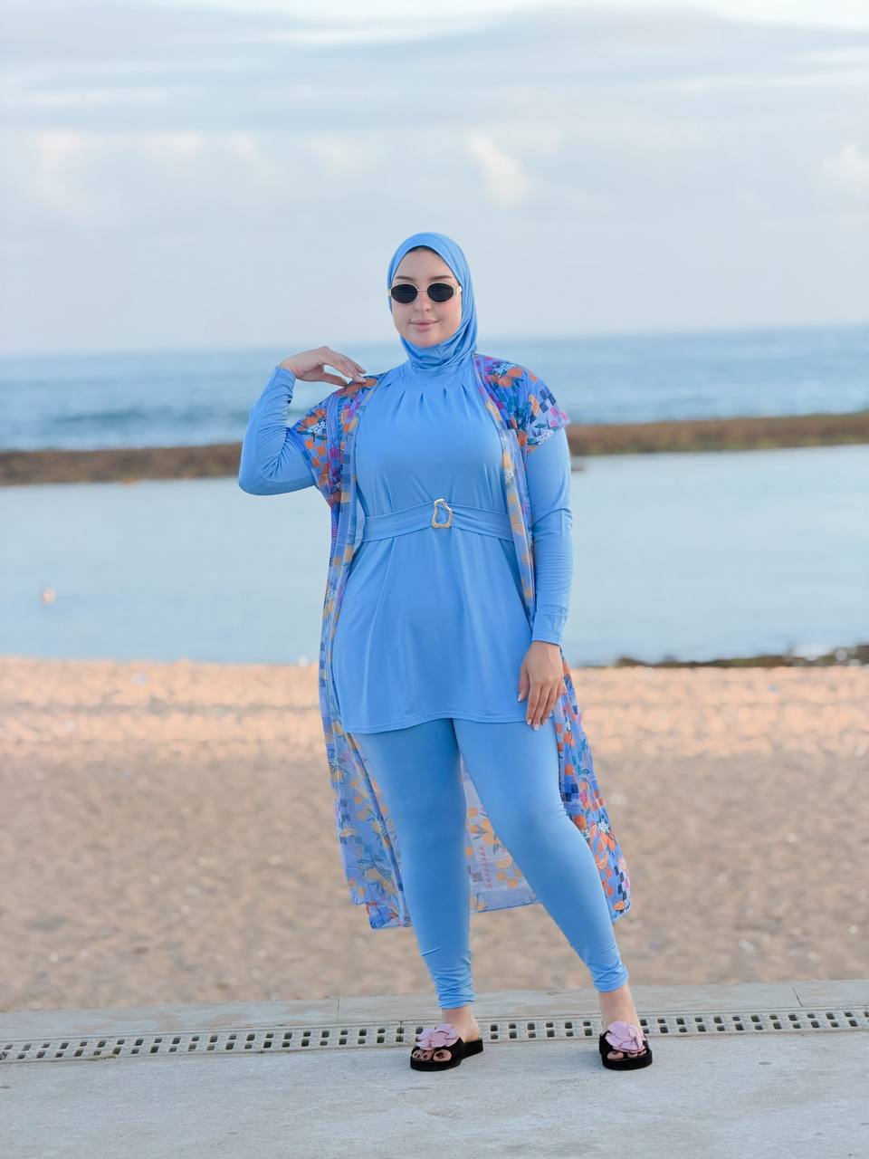 BURKINI VOILE FLORAL