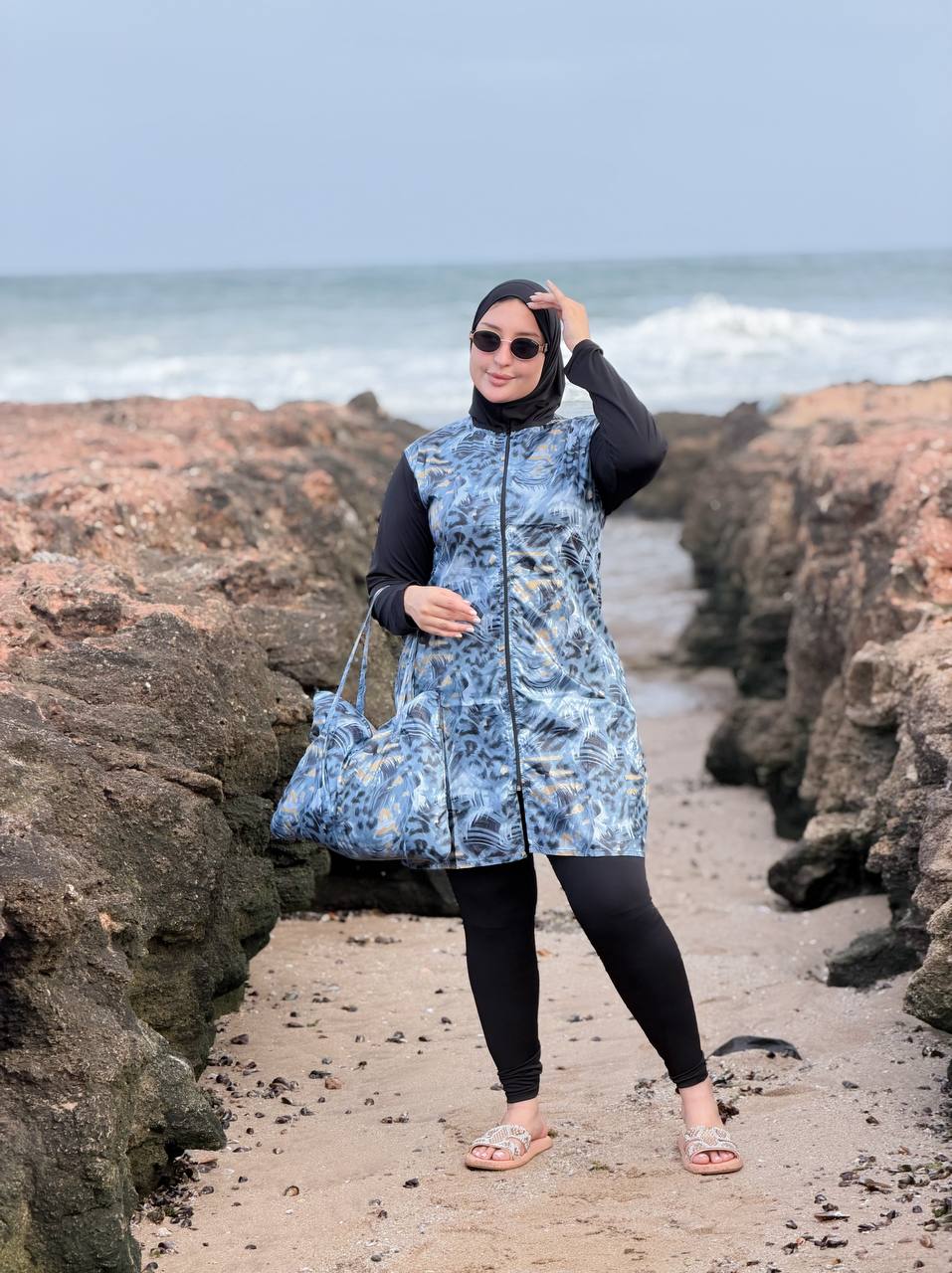 🌸Burkini Femme Floral Chic