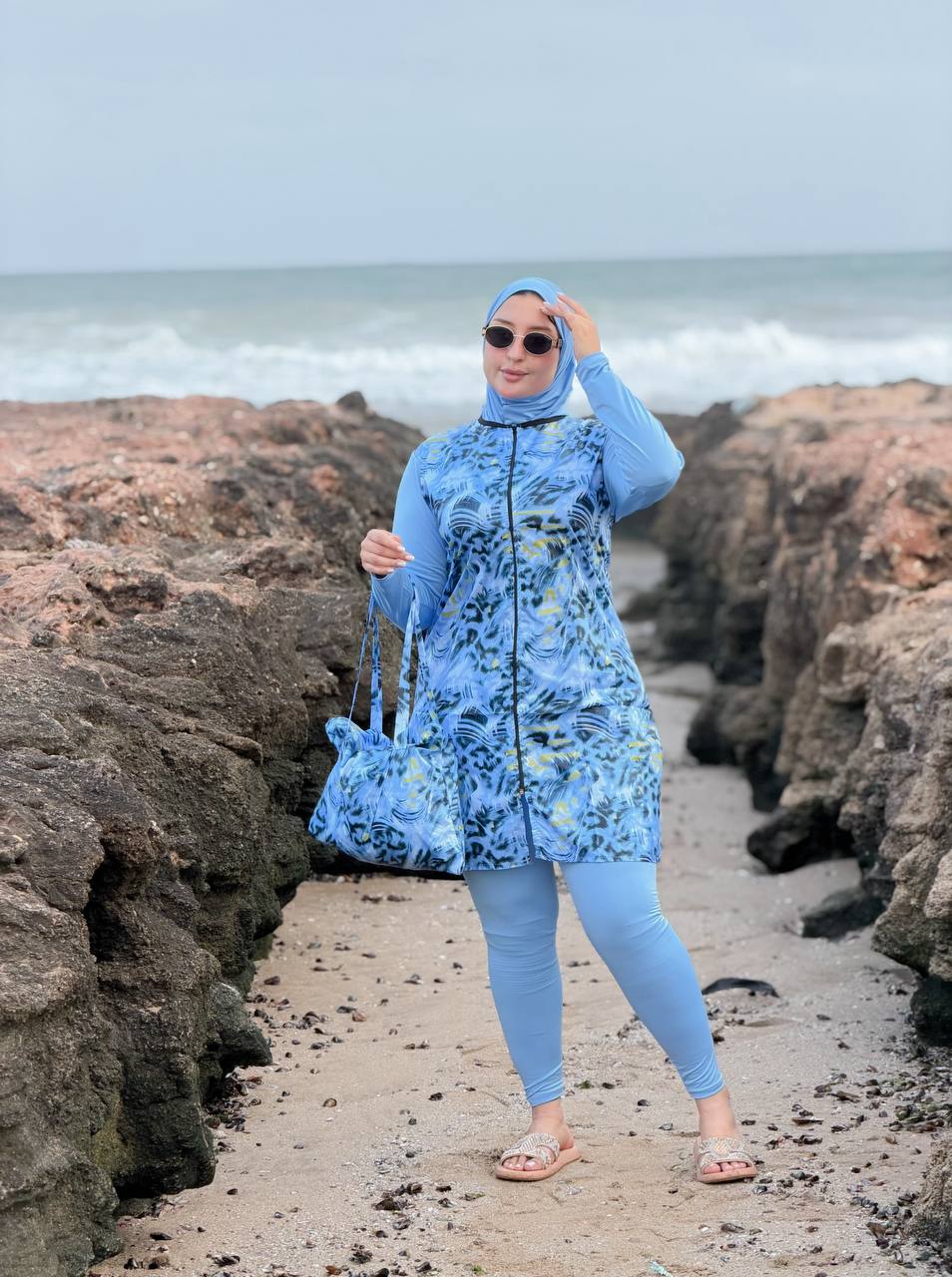 🌸Burkini Femme Floral Chic